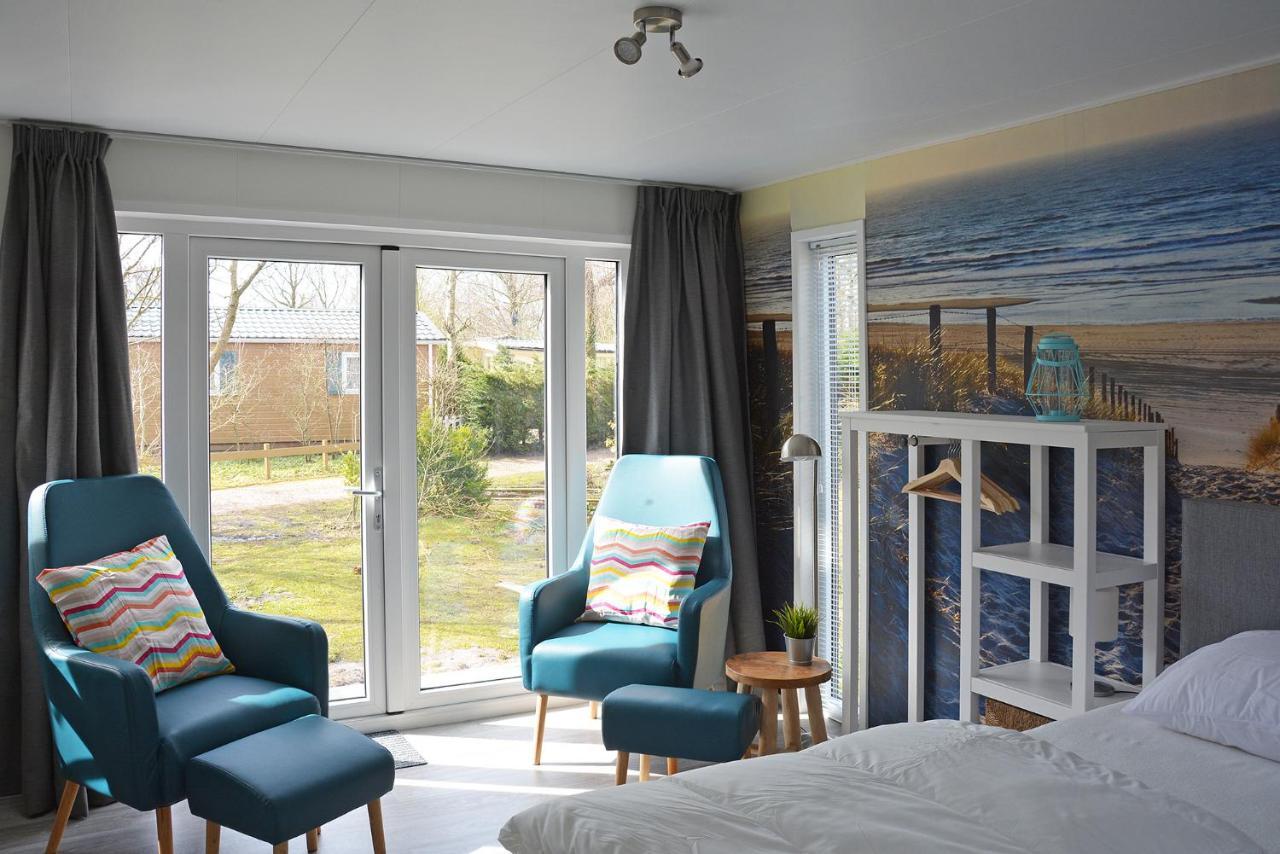 Sint Maartensvlotbrug Chalet Studio Aqua - Campanula - Sint Maartenszee 빌라 외부 사진