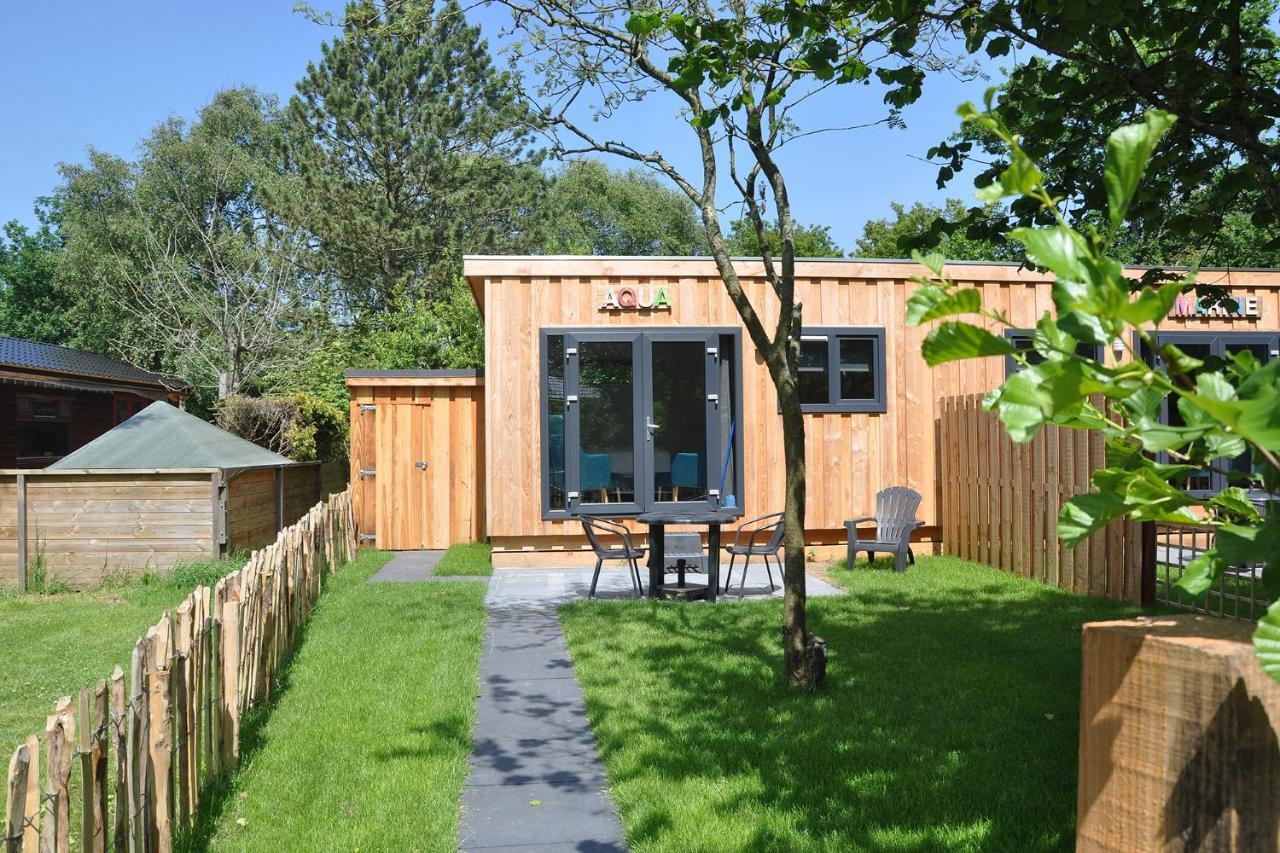 Sint Maartensvlotbrug Chalet Studio Aqua - Campanula - Sint Maartenszee 빌라 외부 사진